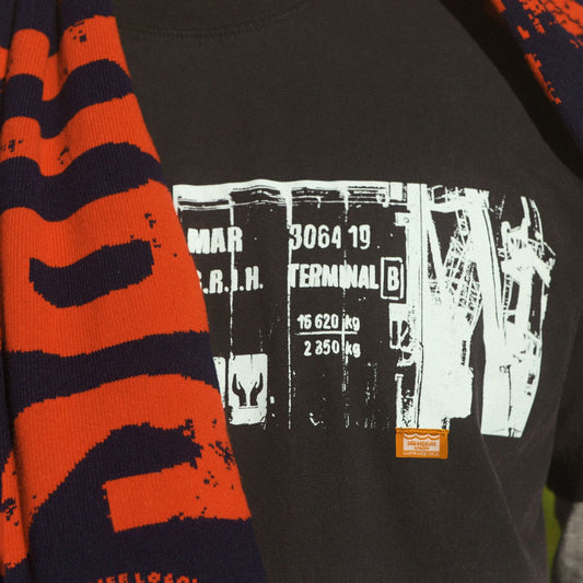 DEBARDEURS UNION BLACK T-SHIRT