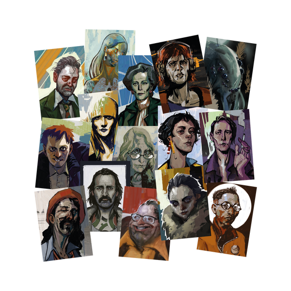 CHARACTER 1 POSTCARD PACK Disco Elysium